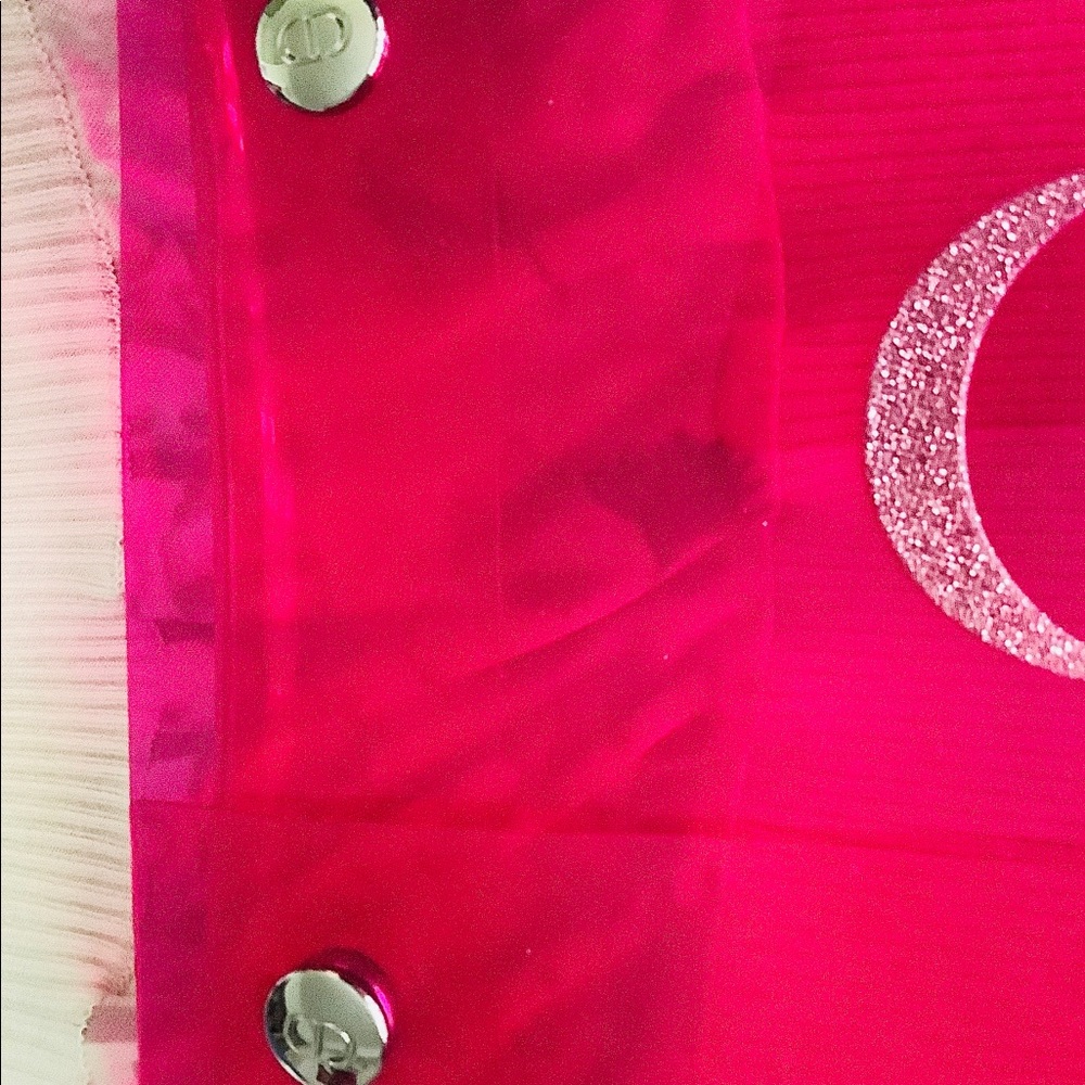 💖Christian Dior Glitter PVC Pink Clutch 💖 - Picture 3 of 3